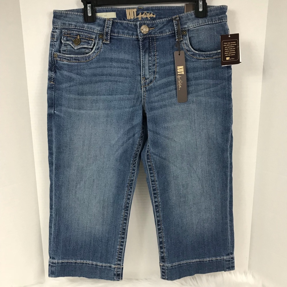 New Kut From The Kloth Natalie Crop Capri Jeans